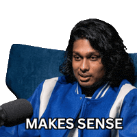That Checks Out I Get It Sticker by Ashwin Gane