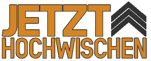 Jetzt Hochwischen Sticker by Biyon Kattilathu