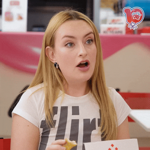 Amelia Dimoldenberg Omg GIF by Chicken Shop Date