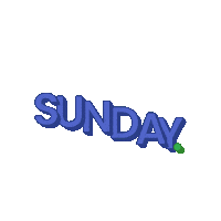 Day Sunday Sticker