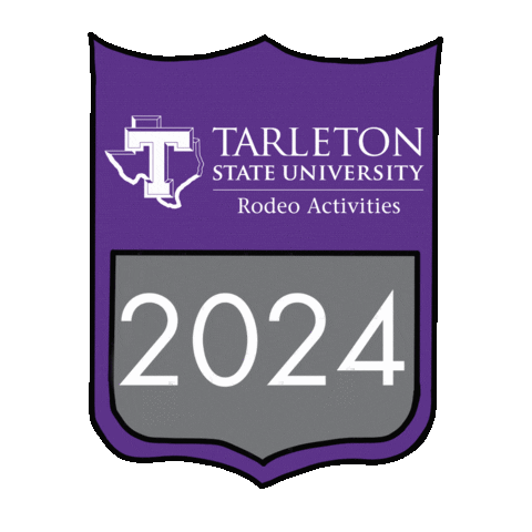 Rodeo Tarletonstate Sticker by Tarleton State University