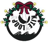 Christmas Logo Sticker by KITEYLOOPY