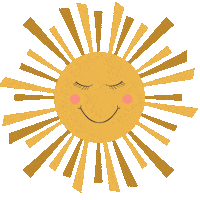 Good Morning Summer Sticker by Kelley Bren Burke