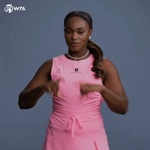 Sloane Stephens Love GIF by WTA