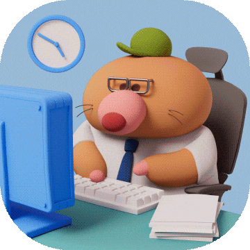 dudadu_official giphyupload animation cartoon sticker GIF
