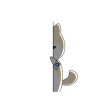Dog 犬 Sticker