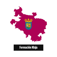 Flag Spain Sticker by Formación Ninja