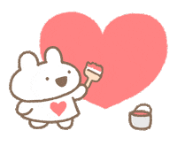 I Love You Hearts Sticker by BREAD TREE