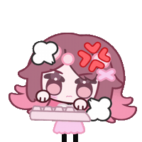 Angry Ena Sticker