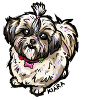 Dog Perrita Sticker by Pásalo Chancho
