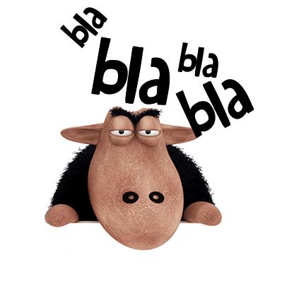 ewecomp bla blabla blablabla ewe Sticker
