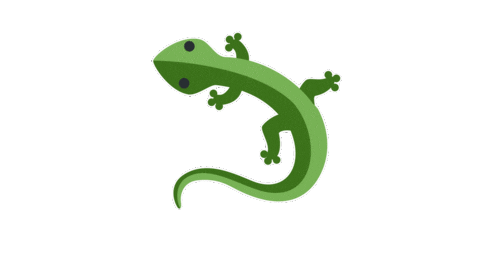 emojivid giphyupload animals emoji lizard Sticker