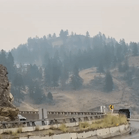 British Columbia Town Blanketed in Smoke as Wildfire Rages