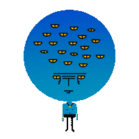 i see you eyes Sticker by Kevin Carter