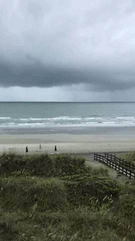 Waterspout Forms Off South Carolina Coast Amid Special Marine Warning