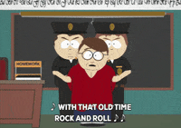 police sing GIF by South Park 