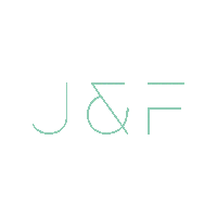J F Sticker by Jack & Freda