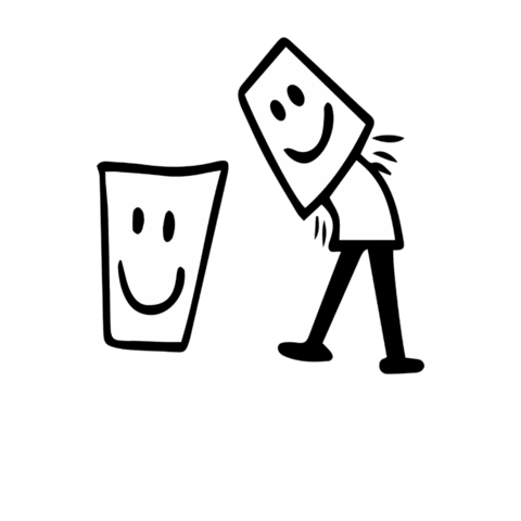 KINDERFESTIVAL smile coffee festival kids Sticker