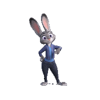 Judy Hopps Hello Sticker by Walt Disney Animation Studios