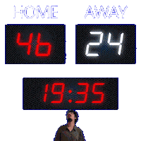 24 Away Sticker