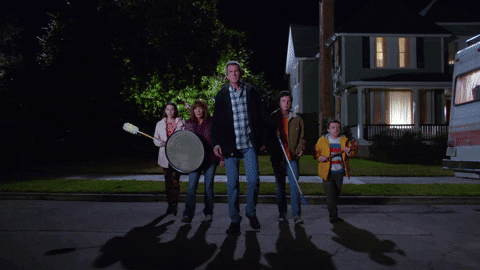 the middle showdown GIF