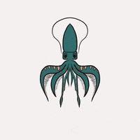 Glixi angry mood sea octopus GIF