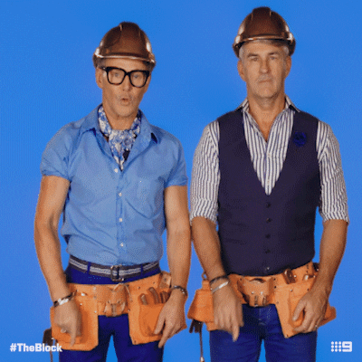 Channel 9 Mark GIF by The Block