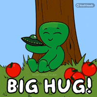 Ufo Hug GIF by VeeFriends