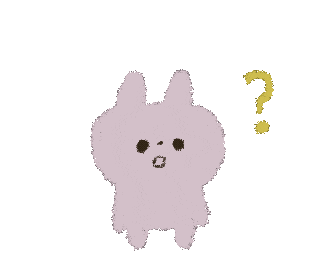 Bunny わからない Sticker