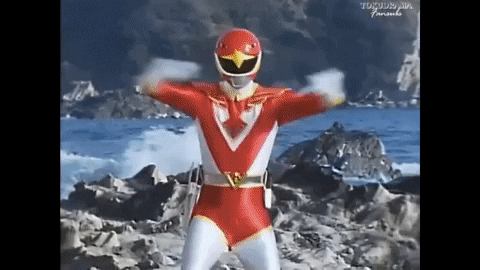 Amit72786 giphygifmaker power rangers jetman choujin sentai jetman GIF