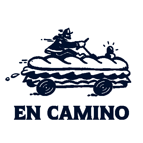 En Camino Sticker
