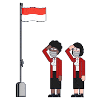 17 Agustus 1945 Instagram Sticker