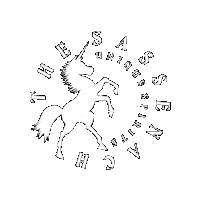 Sam Heughan Unicorn Sticker by Sassenach Spirits