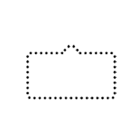 Frame Dots Sticker by HELPNOFEED