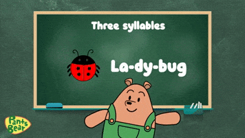 Syllables for Kids | Syllables in English | Educational Video | #PantsBear