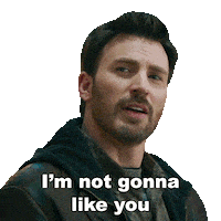 Dont Like You Chris Evans Sticker by Red One Movie