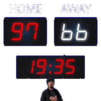 66 Away Sticker