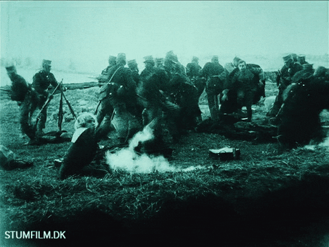 War Vintage GIF by Det Danske Filminstitut
