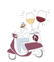 Wine Delivery Sticker by RistoranteAndreina