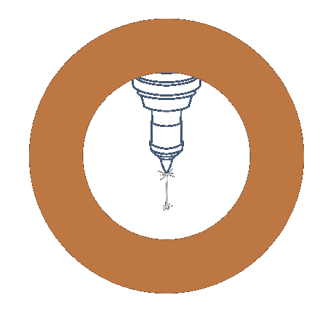 Laser Custom Sticker by labrandr