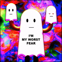 Sorry Ghost GIF by PEEKASSO
