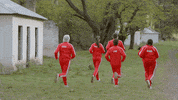 Team Running GIF by The Traitors Australia