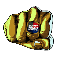 Air Force Fitness Sticker by Military Fresh Network