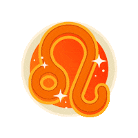 Leo Zodiac Sticker by ByDarena
