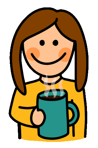 Coffee Andreeaillustration Sticker