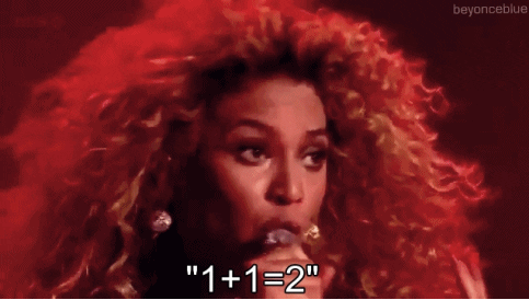 beyonce one plus one GIF