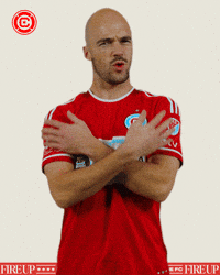 Freezing Chicago Fire GIF by Chicago Fire Football Club