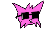 supersadworld new new post post glasses Sticker