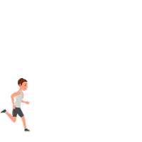 Run Running Sticker by Suzuki_Mex