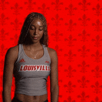 Track Field Go Cards GIF by Louisville Cardinals